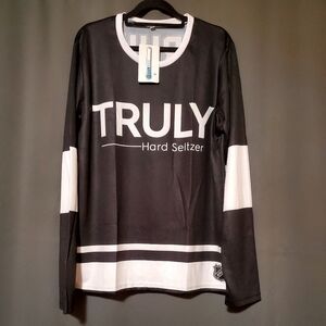 Truly NHL Long Sleeve Hockey Jersey Shirt Size Medium